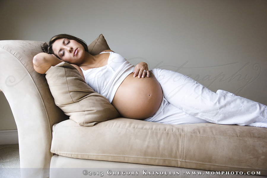 In home pregnancy photography